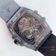 Swiss Grade Replica Hublot Spirit of Big Bang Tourbillon Carbon 42mm Watch All Black (7)_th.jpg